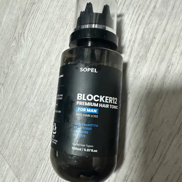 [BUNJANG] Sopel Blocker 12 Hair Tonic for Men / 남자 탈모앰플] 쏘펠 블로커12 남자 헤어토닉 두피케어 두피앰플 두피쿨링 스프레이 영양제