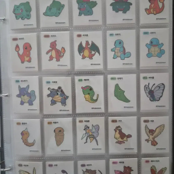 [BUNJANG] Pokemon Stickers Gen 1 & 2 Bundle Set (275 Types) / 포켓몬 띠부씰 1,2세대 275종 전종 일괄 판매