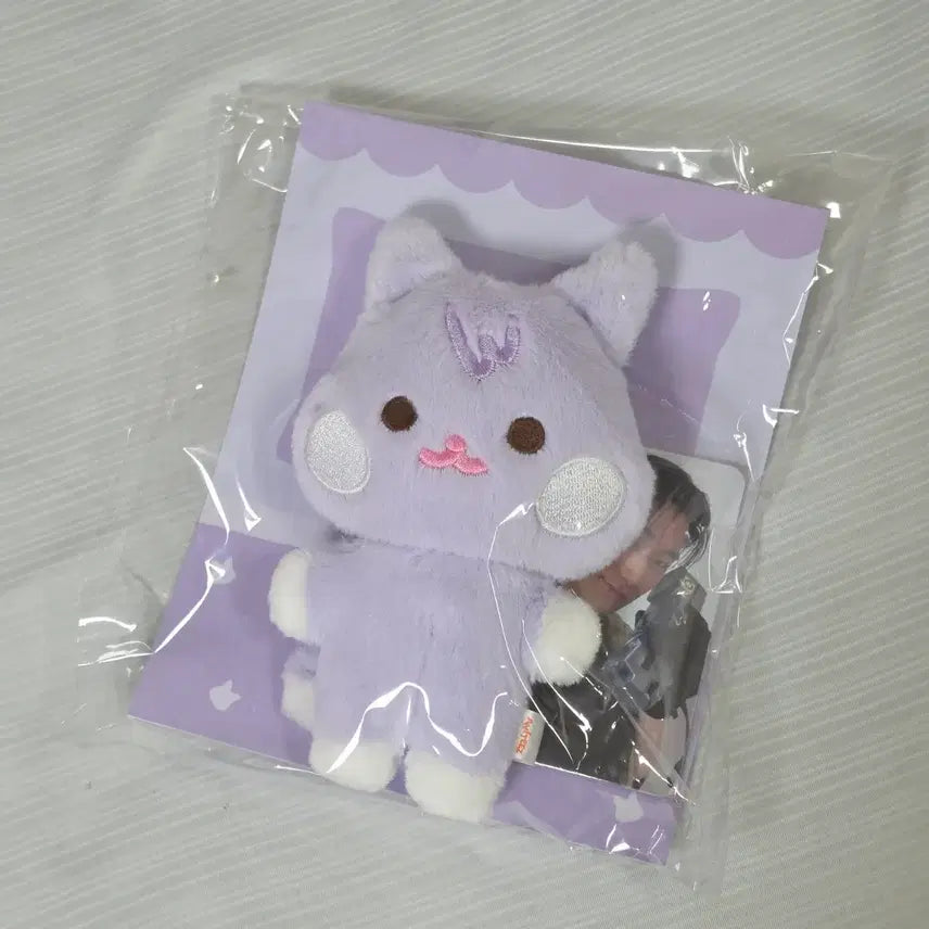 [BUNJANG] Ateez San Sandeoki Flat Fur Plush Doll / 에이티즈 최산 산덕이 플랫퍼 인형 Ateez San Sandeoki flat fur doll poca