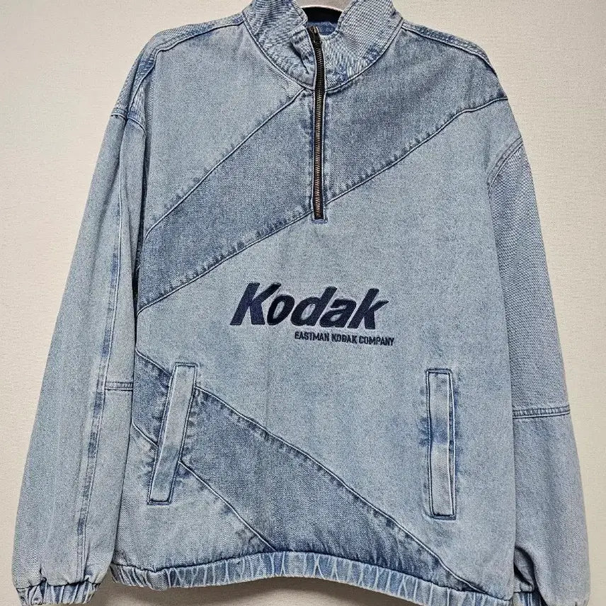 [BUNJANG] Kodak K-Denim Anorak Half-Zip Jacket XL / 이번주만 최대 10%!! 코닥 케이데님 아노락 하프집업 자켓 XL