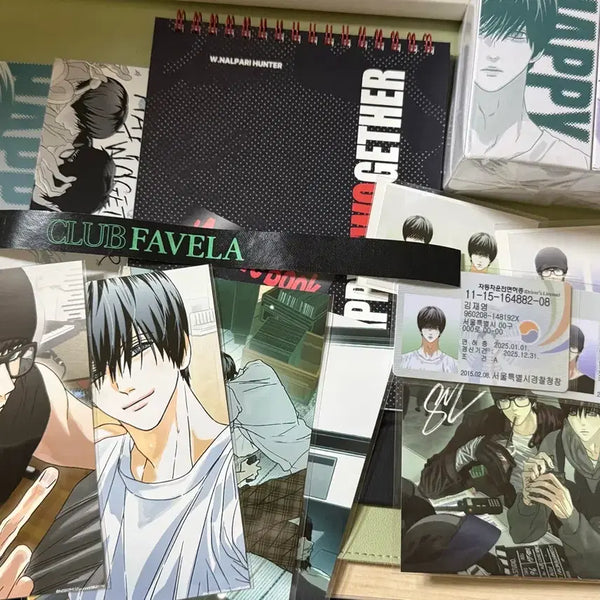 [BUNJANG] RIDI Happy Together Multi Spray + Archive Book + HeyPokas Bundle Set / 리디 해피투게더 멀티스프레이 + 아카이브북 + 헤이포카