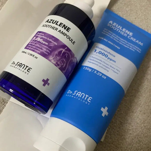 [BUNJANG] Sante Soother Ampoule + Soother Cream Set / 상떼 수더앰플+수더크림 판매해요