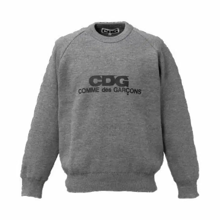 [BUNJANG] Comme des Garçons Pullover Knit Sweater Grey XL / CDG 니트 그레이