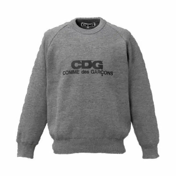 [BUNJANG] Comme des Garçons Pullover Knit Sweater Grey XL / CDG 니트 그레이