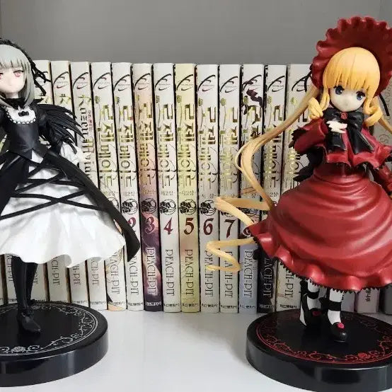 [BUNJANG] Movic Rozen Maiden Suigintou & Shinku Figures 2-Piece Bundle Set (Unsealed) / (개봉전시) 후류 로젠메이든 스이긴토, 신쿠 피규어 2종 일괄