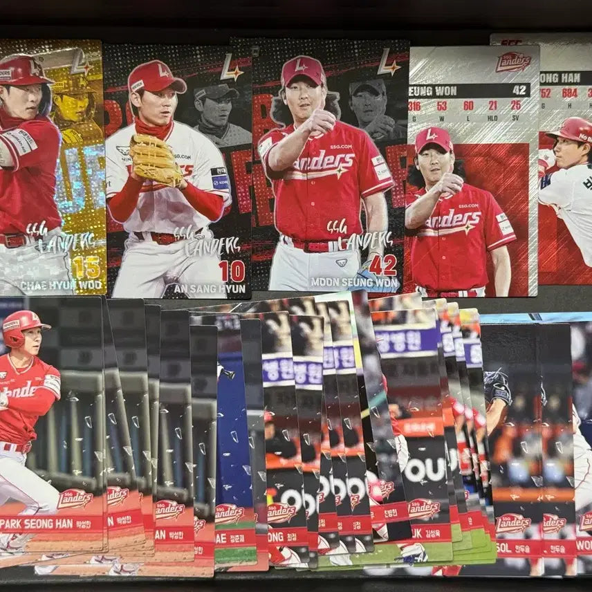 [BUNJANG] SSG Landers 2026 KBO Trading Card Bundle Set / 2026 KBO 카드 SSG 랜더스 일괄 / 안상현 문승원 박성한 정준재 최정 채현우 조병현 김성욱 김재환 한두솔 전의산 홍대인