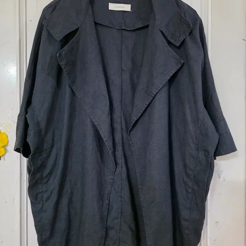 [BUNJANG] Linen Jacket / 가을 고급스러운 디자인이쁜 핏이이쁜 마  린넨  자켓 깨끗해요