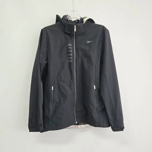 [BUNJANG] Reebok Windbreaker Jumper Black L / 1375 리복 바람막이 점퍼 블랙 L