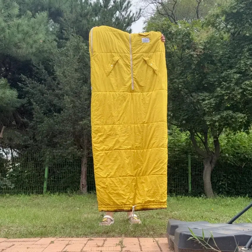 [BUNJANG] Poler Stuff Napsack Wearable Sleeping Bag Yellow Large / [폴러 스터프] 냅색 입는 침낭 (옐로우 / Large)