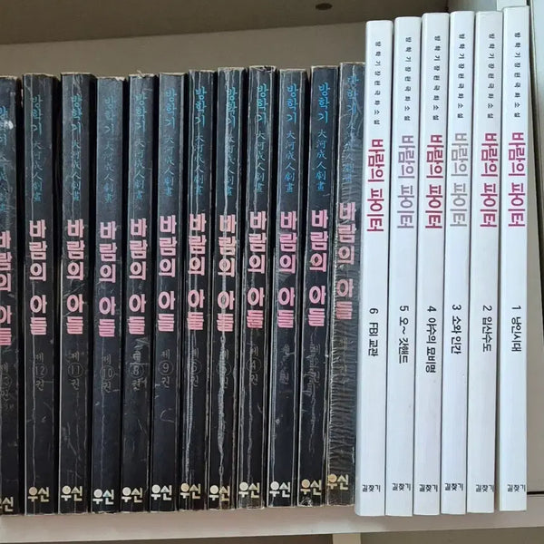 [BUNJANG] Bang Hak-ki Rare Comics: Wind's Son and Wind's Fighter Bundle / 방학기 희귀만화 바람의아들, 바람의파이터 (택포)