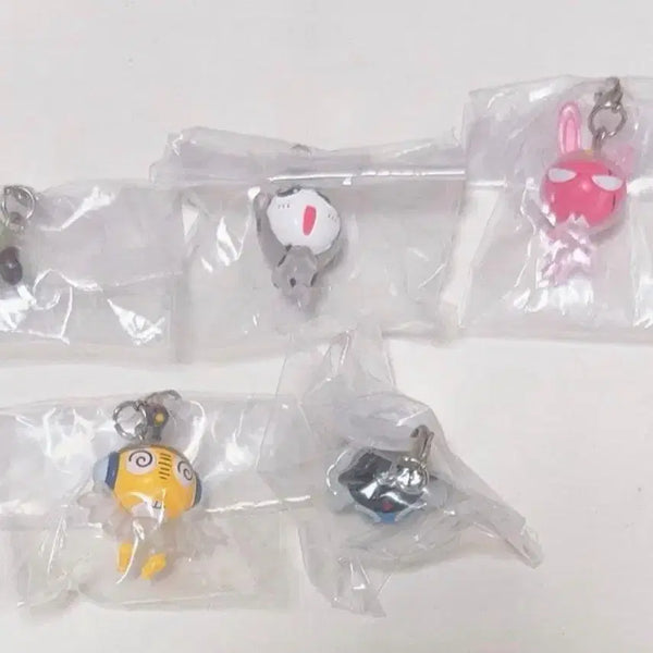 [BUNJANG] Keroro Animals Mascot Bundle Set (5 Types, Sealed) / 케로로 동물 메지루시 5종 미개봉 일괄