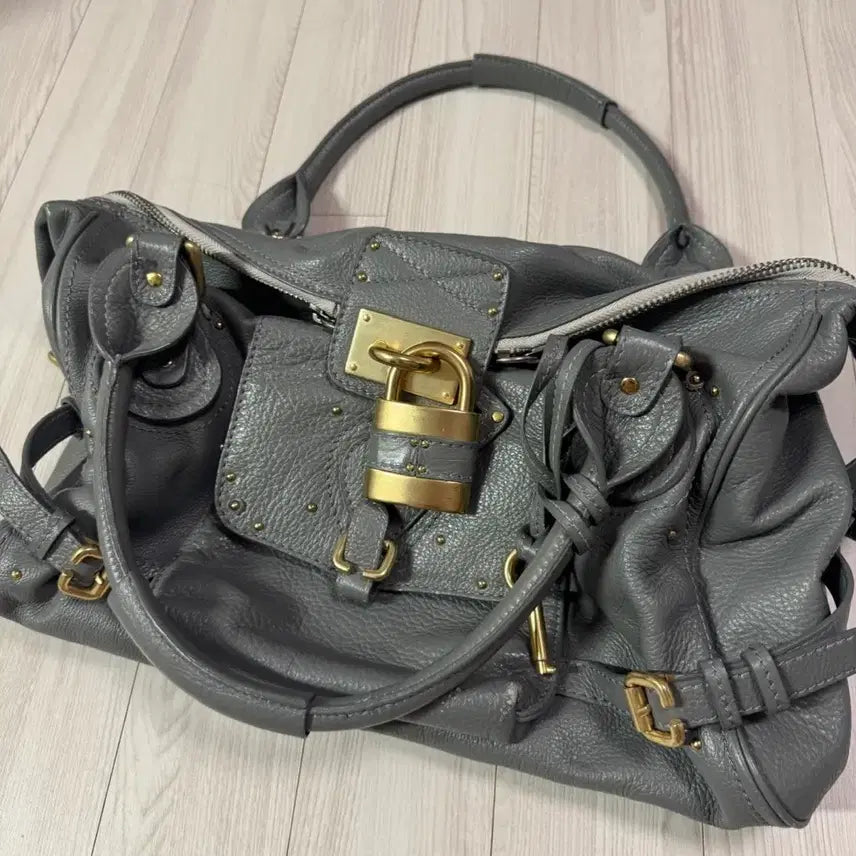 [BUNJANG] Chloé Paddington Bag Grey / 끌로에 패딩턴 백 그레이