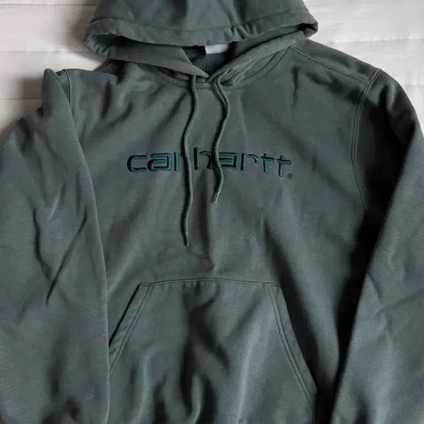 [BUNJANG] Carhartt WIP Script Logo Hoodie Size S / 칼하트 wip 스크립트 로고 후드 S