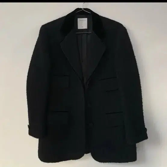 [BUNJANG] Sandro Velvet Wool Jacket / 산드로 벨벳 울 자켓