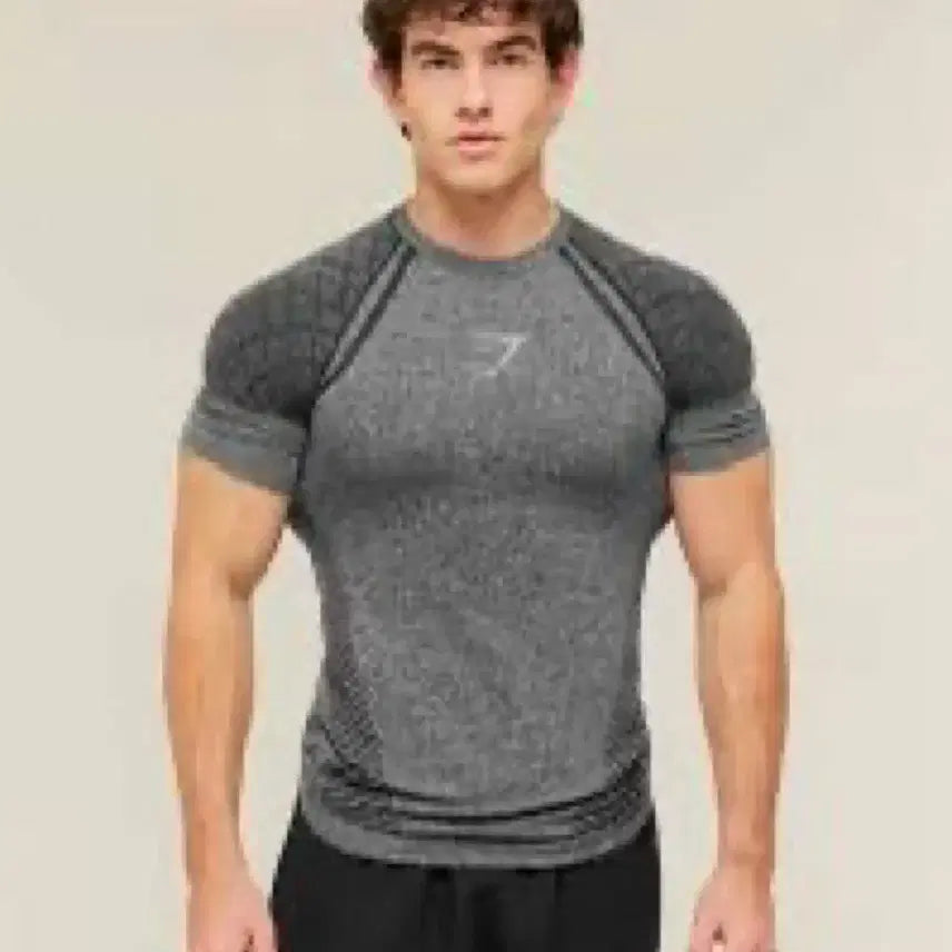 [BUNJANG] Gymshark Devant Black T-Shirt (Size M) / [새상품] M 짐샤크 데반트 블랙 반팔 (devant)