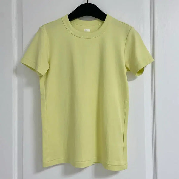 [BUNJANG] Uniqlo U-Line Basic Color T-shirt / [유니클로] U라인 베이직 컬러 티셔츠