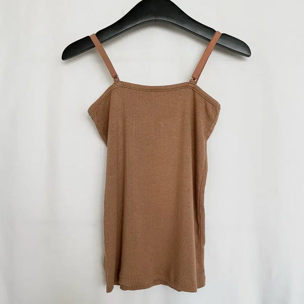 [BUNJANG] Benito Ribbed Sleeveless Top / [베니토] 골지 슬리브리스