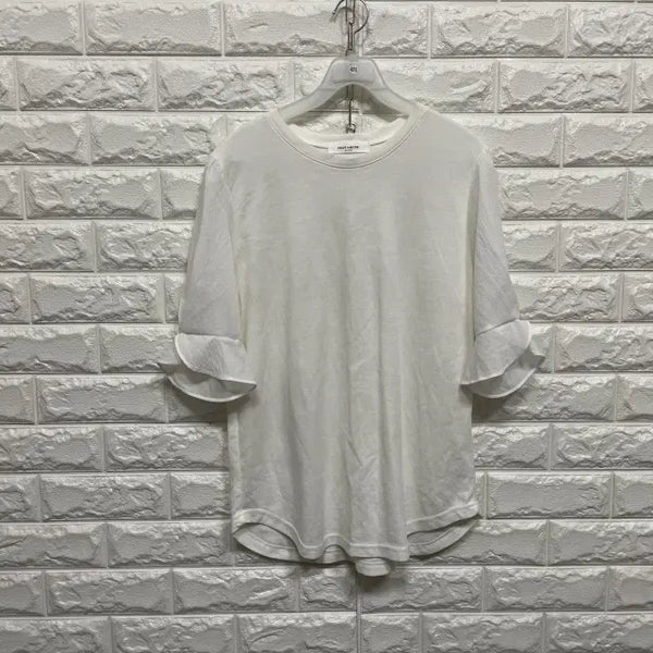 [BUNJANG] Short Sleeve Blouse / 4010) 반팔 블라우스
