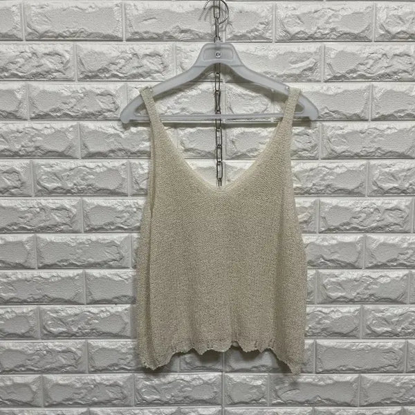 [BUNJANG] Knit Bustier Top / 4014) 니트 뷔스티에