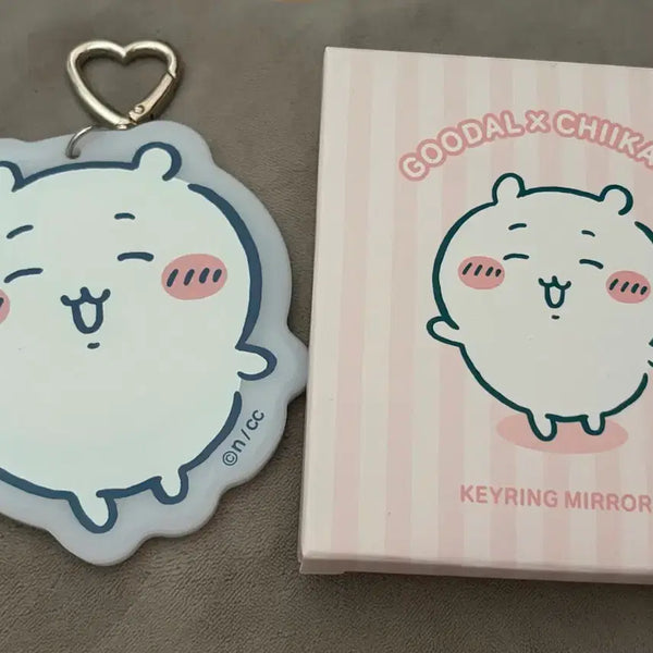[BUNJANG] Goodal Chiikawa Mirror Keyring / 구달 치이카와 거울 키링