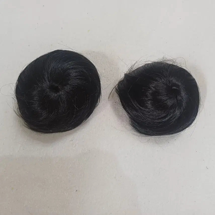 [BUNJANG] Bun Hairpiece Set (2 pcs) / 올림머리 똥머리 만두 달비 가발 2개