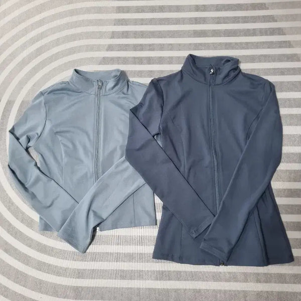 [BUNJANG] STL Women's Slim Fit Zip-Up Jacket Set / STL여성 집업 자켓 2장