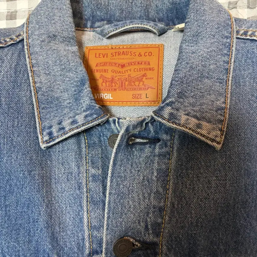 [BUNJANG] Levi's x Virgil Abloh Jacket (Large) / 리바이스 x 버질아블로 자켓 L