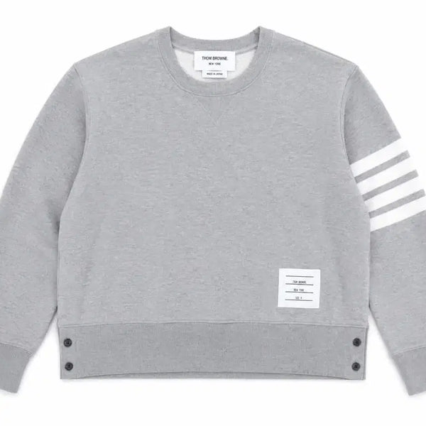 [BUNJANG] Thom Browne Striped Armband Sweatshirt / 톰브라운 사선완장 맨투맨
