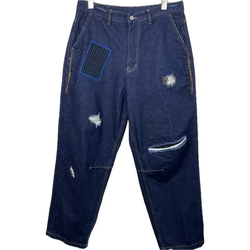 [BUNJANG] Ader Error Mimic Dark Navy Pants / [A2] 더에러 미믹 진 다크 네이비