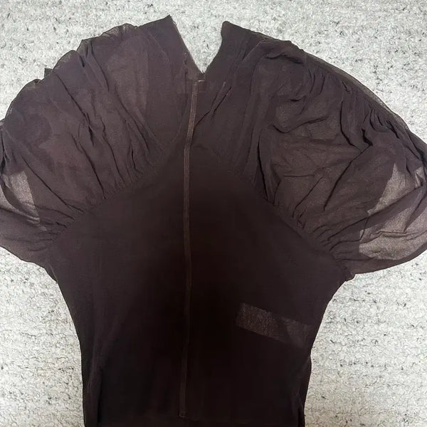 [BUNJANG] Knwls Seethrough Top XS / KNWLS 노울즈 시스루 탑 xs