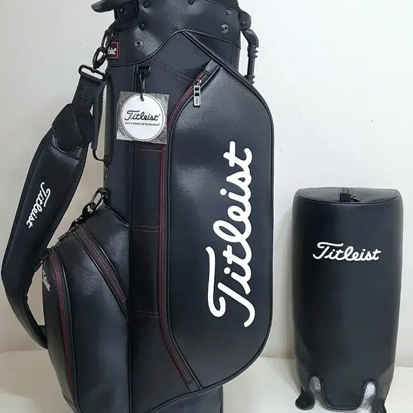 [BUNJANG] Titleist Lightweight Stand Bag Black/Red / 타이틀리스트 매장정품 경량 스탠드백 판매해요