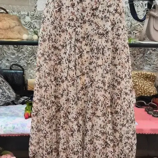 [BUNJANG] AREA FREE Pintuck Long Skirt / AREA FREE 핀턱 롱스커트 55