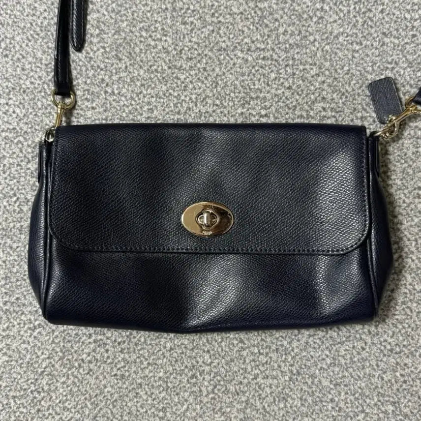 [BUNJANG] Coach Navy Tote Bag / Coach 코치 토트백 네이비