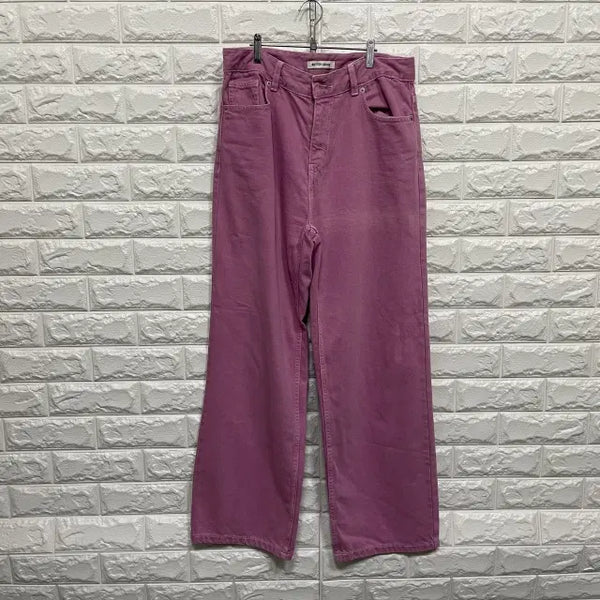 [BUNJANG] Wide Leg Cotton Pants / 4044) 와이드 면바지