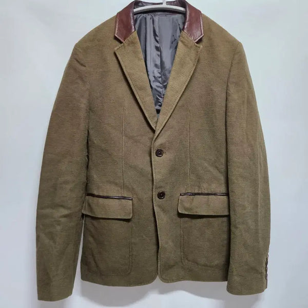 [BUNJANG] System Ladder Patch Western Blazer Jacket Size 105 / 한섬 시스템 래더패치 웨스턴 블레이저 자켓 105