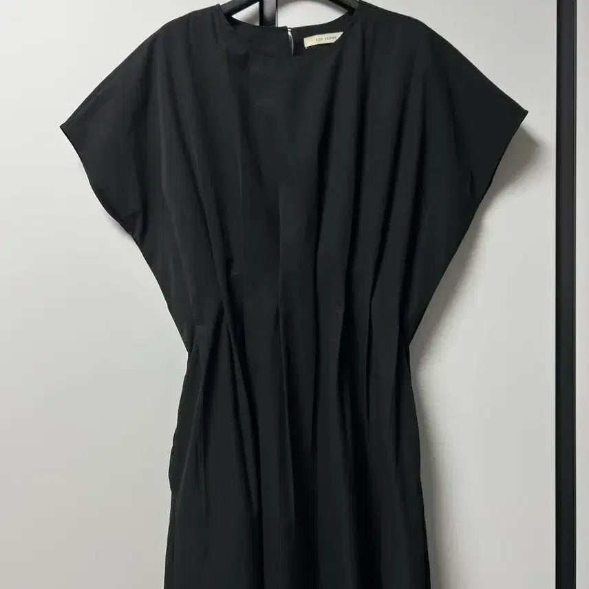 [BUNJANG] Luxury Long Dress with Waist Banding / 고급 소재 날씬해 보이는 원피스 롱기장