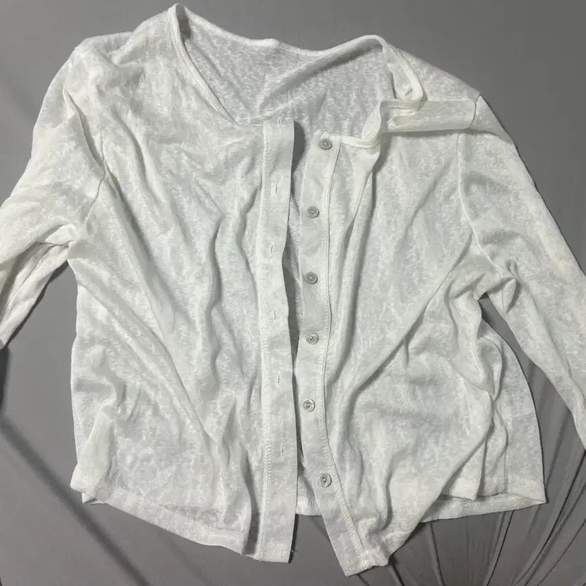 [BUNJANG] Salantha Cardigan White / 살안타 가디건 화이트
