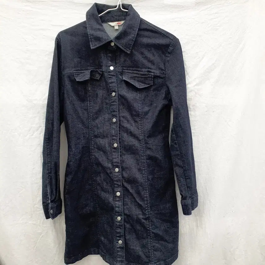 [BUNJANG] SPAO Denim Shirt Dress M / 스파오 데님 셔츠 원피스 M 여90