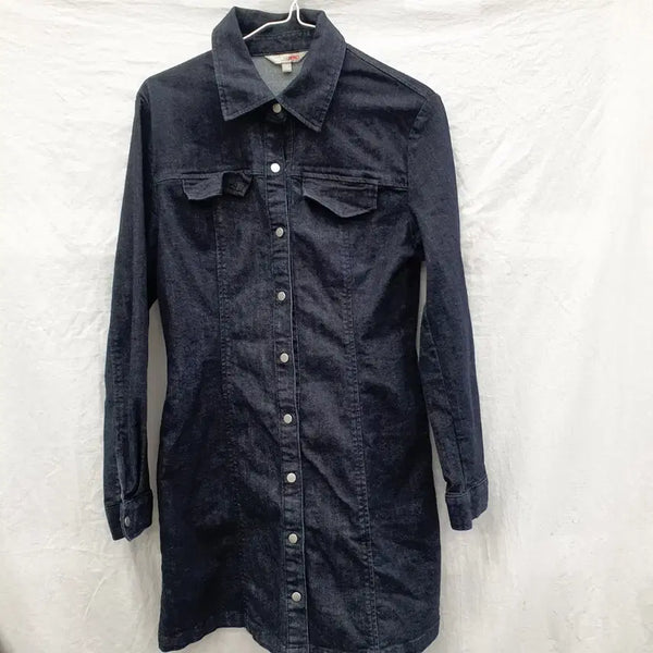 [BUNJANG] SPAO Denim Shirt Dress M / 스파오 데님 셔츠 원피스 M 여90