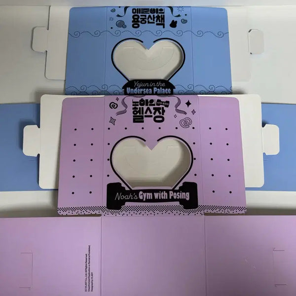 [BUNJANG] PlaYve Birthday Cake Box Bundle Set - Bamby, Noah / (일괄) 플레이브 생일 케이크박스 예준 노아