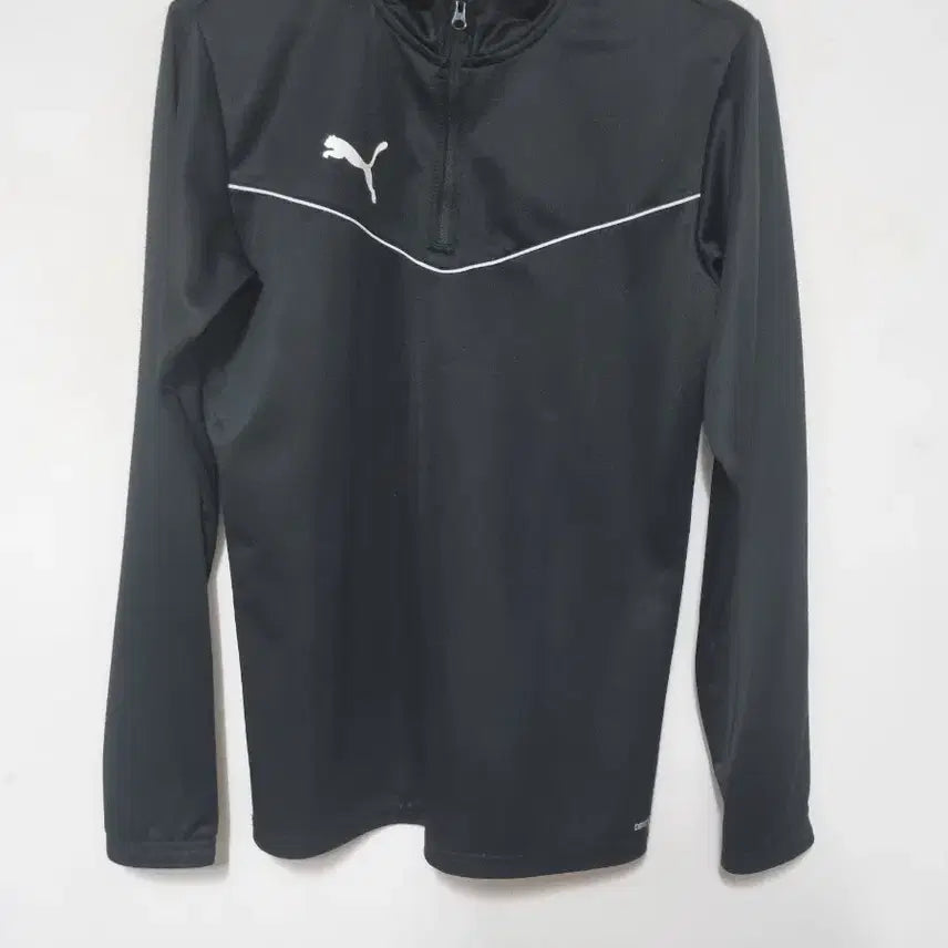 [BUNJANG] Puma 1/2 Zip Training Top Black / 푸마 1/2 지퍼 트레이닝 상의 블랙