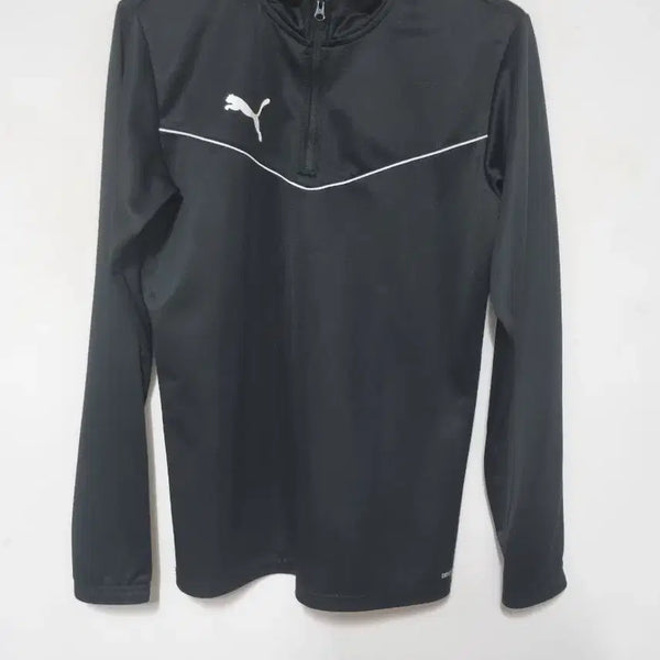 [BUNJANG] Puma 1/2 Zip Training Top Black / 푸마 1/2 지퍼 트레이닝 상의 블랙