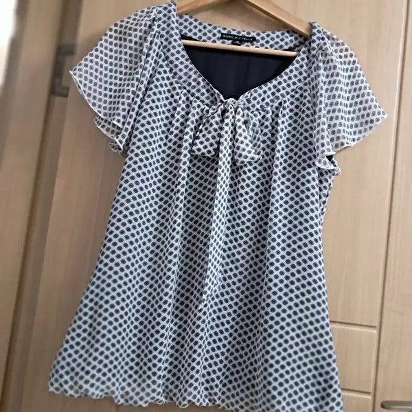 [BUNJANG] SARA MICHELLE Pattern Blouse / SARA MICHELLE 패턴 블라우스