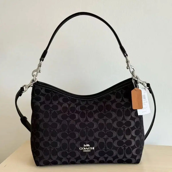 [BUNJANG] COACH Laurel Medium Shoulder Crossbody Bag / COACH/Laurel 중형 여성 숄더 크로스백 떠돌이 가방