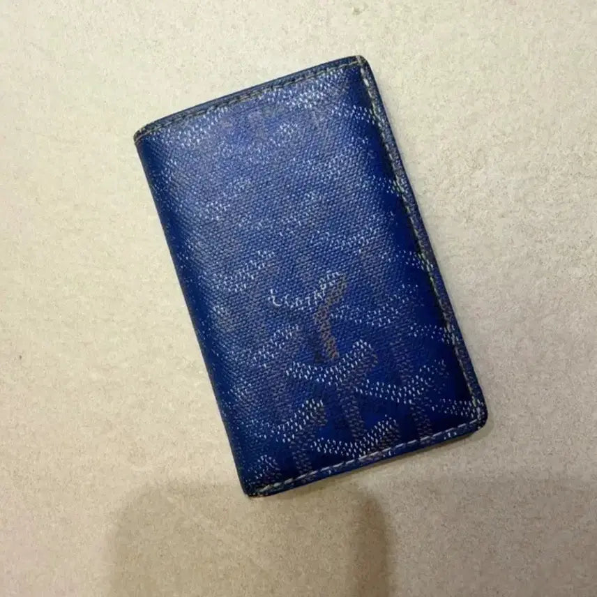 [BUNJANG] Goyard Saint-Pierre Wallet Blue / 고야드 생피에르 블루 지갑