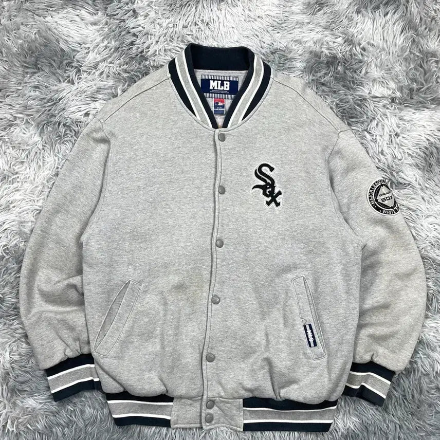 [BUNJANG] MLB Chicago White Sox Varsity Stadium Jacket / MLB 시카고 화이트 삭스 바시티 스타디움 자켓y 6828