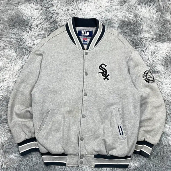 [BUNJANG] MLB Chicago White Sox Varsity Stadium Jacket / MLB 시카고 화이트 삭스 바시티 스타디움 자켓y 6828