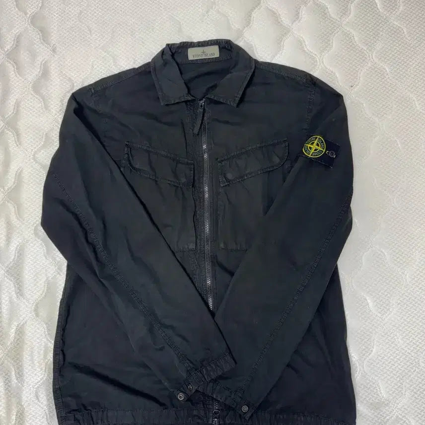 [BUNJANG] Stone Island Overshirt Black L / 스톤아일랜드 오버셔츠 (L)