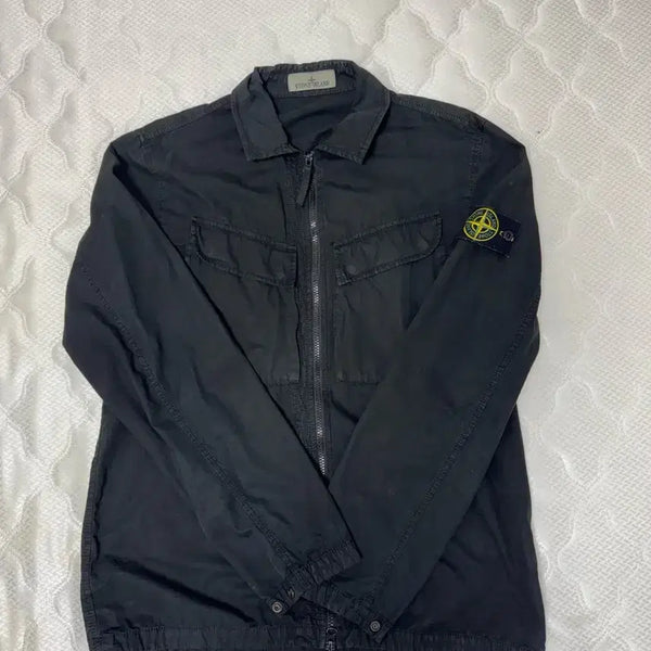 [BUNJANG] Stone Island Overshirt Black L / 스톤아일랜드 오버셔츠 (L)