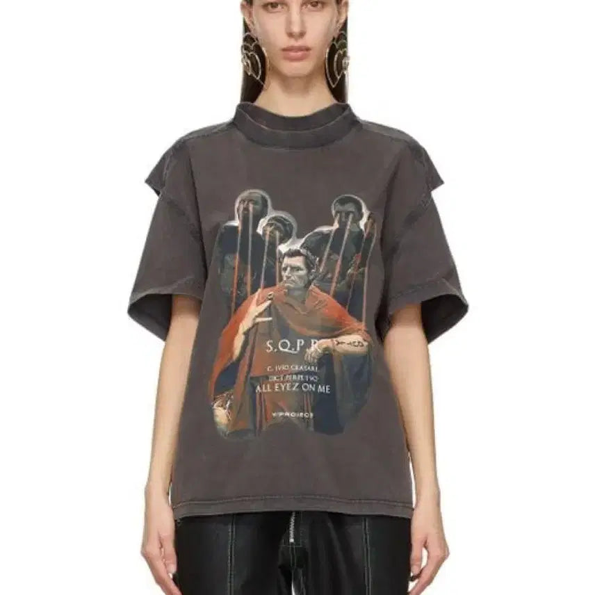[BUNJANG] Y/Project Convertible Caesar T-Shirt Size S / 와이프로젝트 컨버터블 카이사르 티셔츠 S